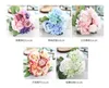 Artificial flowers bouquet wedding decorations flowers Bright colors the bride holds flowers can be repeated used