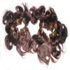 African Girl Black Beauty Wholesale BUlK Large Quantity 50pcs/lot Brazilian Human Hair extension Wavy Brown or Black