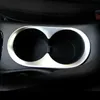 2014 2015 Mazda 3 Axela ABS Chrom vorne Mittelkonsole Wasserbecherhalter Surround Trim Cover Car Styling Zubehör