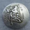 G09 sällsynt forntida grekiska mynt -415 tetradrachm hantverk kopia mynt grossist