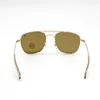 الجملة-الأزياء الماركات USA Flight AO 8054 النظارات الشمسية الإطار المعدني عدسة زجاجية الرجال النساء نظارات الشمس باكستان الخاصة