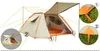 Hızlı kargo Çadır Açılış Hidrolik Otomatik Çadır Kamp Barınakları Su Geçirmez Güneşli Çift katlı Koruyucu Açık Havada Çadır 3-4 Kişi için