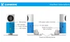 Cães inteligentes câmera inteligente casa segurança wifi câmara IP Monitor de bebê interfone áudio visão noite visão detecção de movimento