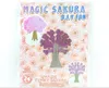 2017 10x8 cm Arbre Magique Artificiale Magico Crescere Sakura Alberi di carta Magico Albero in crescita Educativo Esplorazione Capacità di sviluppo di giocattoli per bambini
