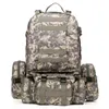 55L Outdoor Sport 3D Molle 600D Nylon militare antiusura Zaino tattico Campeggio Escursionismo Zaino alpinismo arrampicata Bag2520