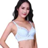 Al por mayor-Nuevas mujeres atractivas con aros de encaje Push Up Bra Brassiere 36 38 40 42 Tamaño de la taza C Hot 7 colores