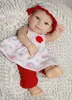 10 Inch Handmade Full Body Silicone Vinyl Doll Reborn Twins Princess Girl And Boy Babies With Painted Hair Kids Christmas Birthday Gift