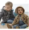 4 colors baby Boys Children outerwear coat fashion kids jackets for Boy girls Winter jacket Warm hooded children clothing