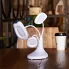 Lampe de table Morning Glory, trois lampadaires créatifs, économie d'énergie, interrupteur tactile, veilleuse de bureau usb