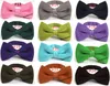 더블 니트 나비 넥타이 24 솔리드 컬러 Bowknot 조정 가능한 Bowties 아버지의 날 넥타이 크리스마스 선물 무료 TNT FedEx UPS