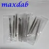 Ferramentas de mão de cera Daber Hands Vax Atomizador de aço inoxidável dabtool titânio unhas Dabbers Tools Dry Herb Vaporizer Pen Dabber