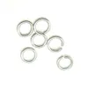 100st Lot 925 Sterling Silver Open Jump Ring Split Rings Accessory för DIY Craft Jewelry W5008312S7242886