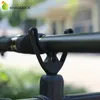 4pcs Black Plastic U-head Fishing Rod Holder Telescopic Fishing Rod Butt Rest Head Carp Fishing Accessories