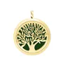 2017 DHL Magnet Tree of Life Aromaterapy Essential Oil 316 Rostfritt Stål Parfym Diffuser Locket Pendant