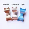 New 13 Colors PU Leather Barrettes 30pcs/lot Synthetic Leather Bow Hair Clips Baby Girls Hotsale Felt Bowknot Baby Hairpins