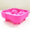 Round Bar Silicon Whiskey Ice Cube Ball Maker Mold Sphere Mould Party Tray E00138 BARD