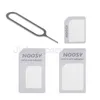 500setlotnoosy 4 en 1 carte Nano SIM vers Micro Nano Micro vers mini adaptateur sim pour téléphone intelligenttéléphone mobileandroid carte sim de téléphone 5352567