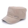 Nieuwe Lente Zomer Katoen Mannen Army Cap Sports Outdoor Flat Cap Sun Hoeden Brieven Berets Mannelijke Verstelbare Baseball Cap GH-79