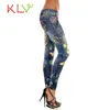 Vente en gros- 2017KLV sexy pantalones nouvellement élégants Sexy Womens Skinny Blue Jean Denim Leggings Stretchy Jeggings Pants calcas 17May 12