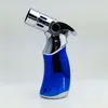 Tändare heta Salebutane Torch Gun Lighter Metal Windproof Lighter Four Lighter Mouths Gun Jet Flame Torch Butane Refillable With High Grad