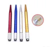 DHL 100Pcs Silver Brand Alloy Professional Permanent Makeup Manual Pen 3D Eyebrow Embroidery Handmade Tattoo MicroBlading Pen