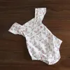 Summer Babies Pagliaccette Vestiti Neonati Cute Bunny Pattern Sleeve Rompere Bambini Kids Cotton Tuta Bambini Body One-Piece