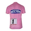 Molteni 핑크 프로 팀 사이클링 저지 긴 소매 Ciclismo Maillot Ctricota Ciclismo Para Hombre Larga Jersey MTB 의류 2020