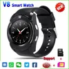 Appel téléphonique Bluetooth Smartwatch pour Samsung Note 7 S7 Téléphone Android Support iPhone Carte SIM TF Caméra Passomètre Activité Montre de suivi