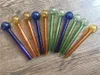 Colored Glass Oil Burner Pipe Glass Oil Burner Glass Tube Oil Pipe Glass Pipe Oil Nail Glass Oil Pipe Thick Colorful Glass