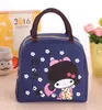 Nouveau Japonais Fille Boîtes À Lunch Grande Isolation Portable Boîte Étanche Épaississement Mignon Dessin Animé Feuille Isolation Sacs