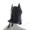 Giocattoli per adulti Costume Party Leather Gimp Dog Puppy Hood Full Mask Bondage Fetish Halloween UK # R501