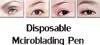 High Quality eyebrow microblanding disposable pen with 12/14/17/18U needle Blade Manual Microblade Needle Tool