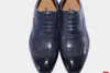 2017 nouvelles chaussures pour hommes Oxfords chaussures pour hommes chaussures faites à la main sur mesure chaussures semi-brogue en cuir de veau véritable