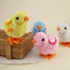 The chain of fluffy children's toys baby nursery children's Day gift toys spring chicken