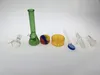 Glass Oil Rigs Water Pipe 14mm 조인트 캣 캐쳐 돔 퍼콜 레이터 스테인레스 스틸 워터 파이프 Recycler