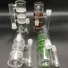 Smoking Accessories Ashcatcher 18mm 14mm ash catcher triple HC three honeycombs glass ashcatcher bubbler different color glass bowls water pipes ash catchers