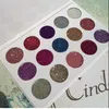 Heiße neue Schönheitskosmetik Natural Radiance Lidschatten- und Highlight-Palette 15-Farben-Glitzer-Lidschattenpulver Kostenloses DHL-Schiff