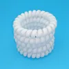 Lots 100 Pcs Size 55cm Gum For Accessories Ring Rope Hairband Elastic Hair Bands For Women Frosted Telephone Wire Scrunchy6522865