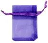 500pcs 7x9 cm Organza Bag favor do casamento do envoltório de presente do partido Bolsas 2,75 polegadas x 3,5 polegadas 15 cores para selecionar