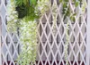 흰색 인공 매달려 난초 식물 웨딩 배경 파티 장식 용품에 대한 가짜 실크 꽃 포도 나무