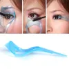 Wholesale-2016 Hot3 in 1 Mascara Shield Guard Eyelash Comb Applicator Guide Card Makeup Tool 7COY free shipping