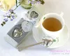 Confezione regalo "Tea Time" Infusore per tè a forma di cuore Infusore per tisane in acciaio inossidabile a forma di cuore Cucchiaio Filtro Bomboniere regalo