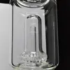 USA 15.7 inchs thick glass bong BEAKER WITH UFO PERCOLATORS showerhead perc Showercap Perc water Pipes pipe ZOB style bongs free shipping
