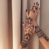 Högkvalitativ Henna Tatueringsfärg För Kroppskonst Naturlig Inaian Tatuering Henna Pasta För Kroppsteckning Brun Arabiska Tatueringar