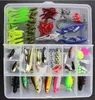 101pcs/set Universal road Asia Bait Suit High Quality Soft Plastic and High-carbon steel Colorful Lure Bionic Bait