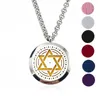 YB Jewelry 316L Jewelry Stainless Steel Jewelry، المنجد قلادة من الضروري النفط الناشر قلادة ، مع سلسلة 24 "و 6 وسادات قابل للغسل