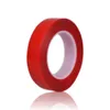 Rote Farbe 2mm 3mm 5mm Doppelseitige Klebstoffaufkleber Band Fix für Mobiltelefon Touchscreen LCD