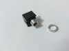 200pcs 새로운 3.5mm 1/8 모노 암 스위치 소켓 솔더 패널 잭 커넥터