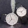 Nouvelle marque Nomos Mode Quartz Watch Lovers Montres Femmes Hommes Robe En cuir Montre-bracelet