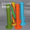 silicon bongs silicone waterpipes silicone oil drum bongs and silicone tube bongs high quality and free dhl